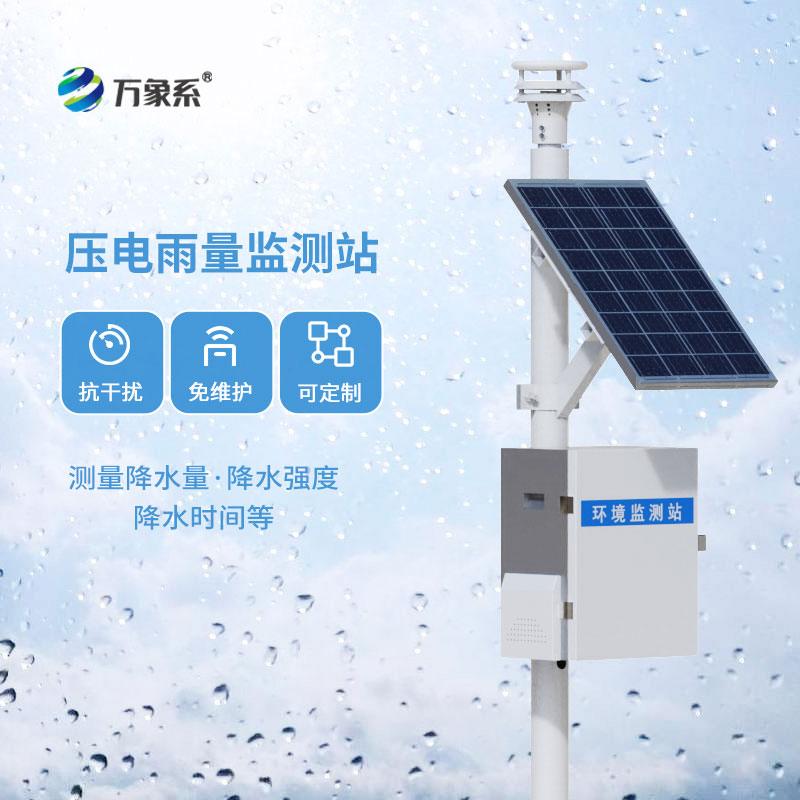 雨情早知道!水利工程雨量监测站让防汛调度更精准