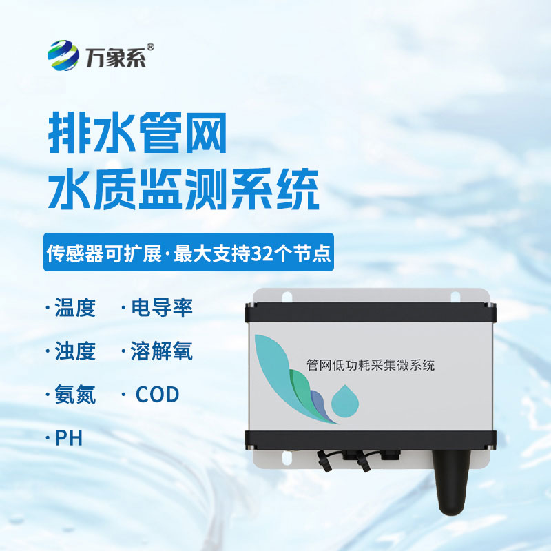 市政雨污管网流量监测系统